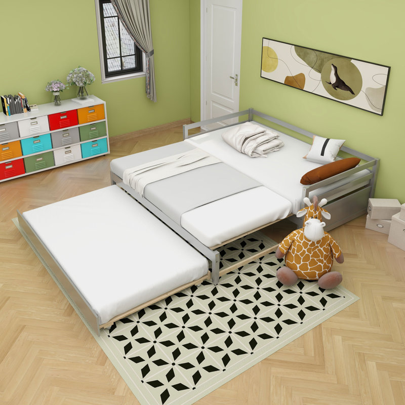 Shsfb Twin 25.9'' Expandable Bed Frame Wayfair